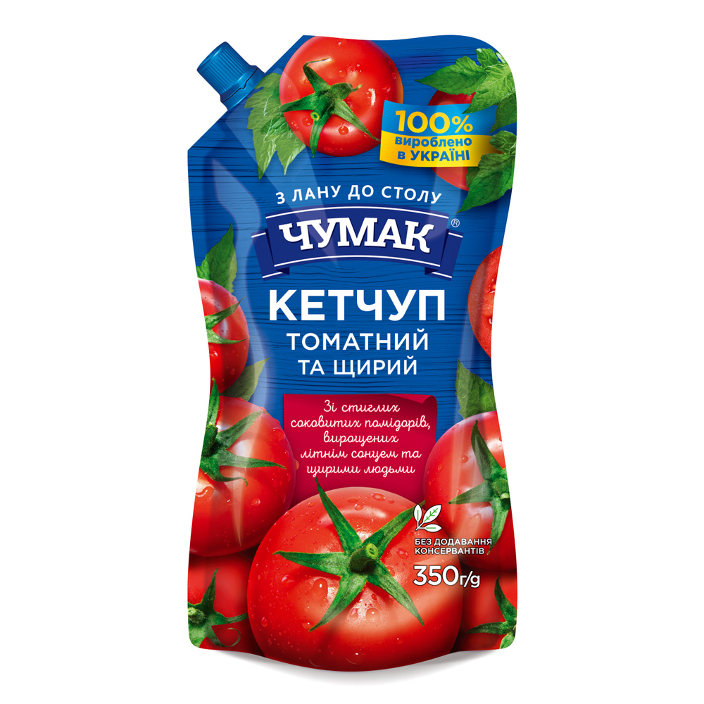 Ketchup Tomato – Doy Pack – 12.3 oz (350 gr)